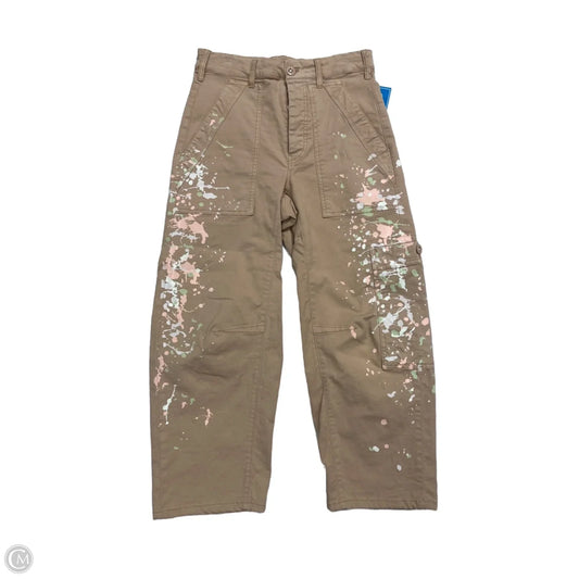 Pants Wide Leg By Pilcro In Orange & Pink, Size: 4