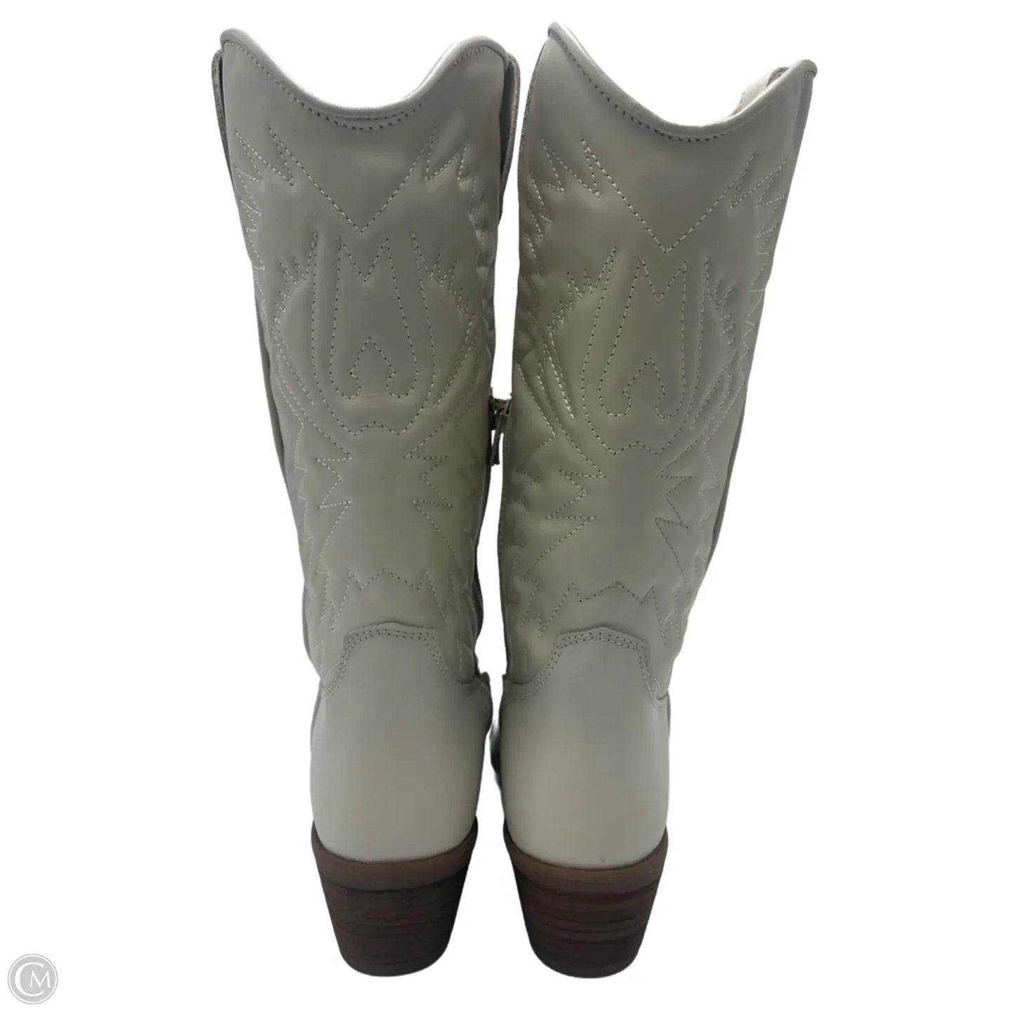 Boots Western By Steve Madden In White, Size: 9