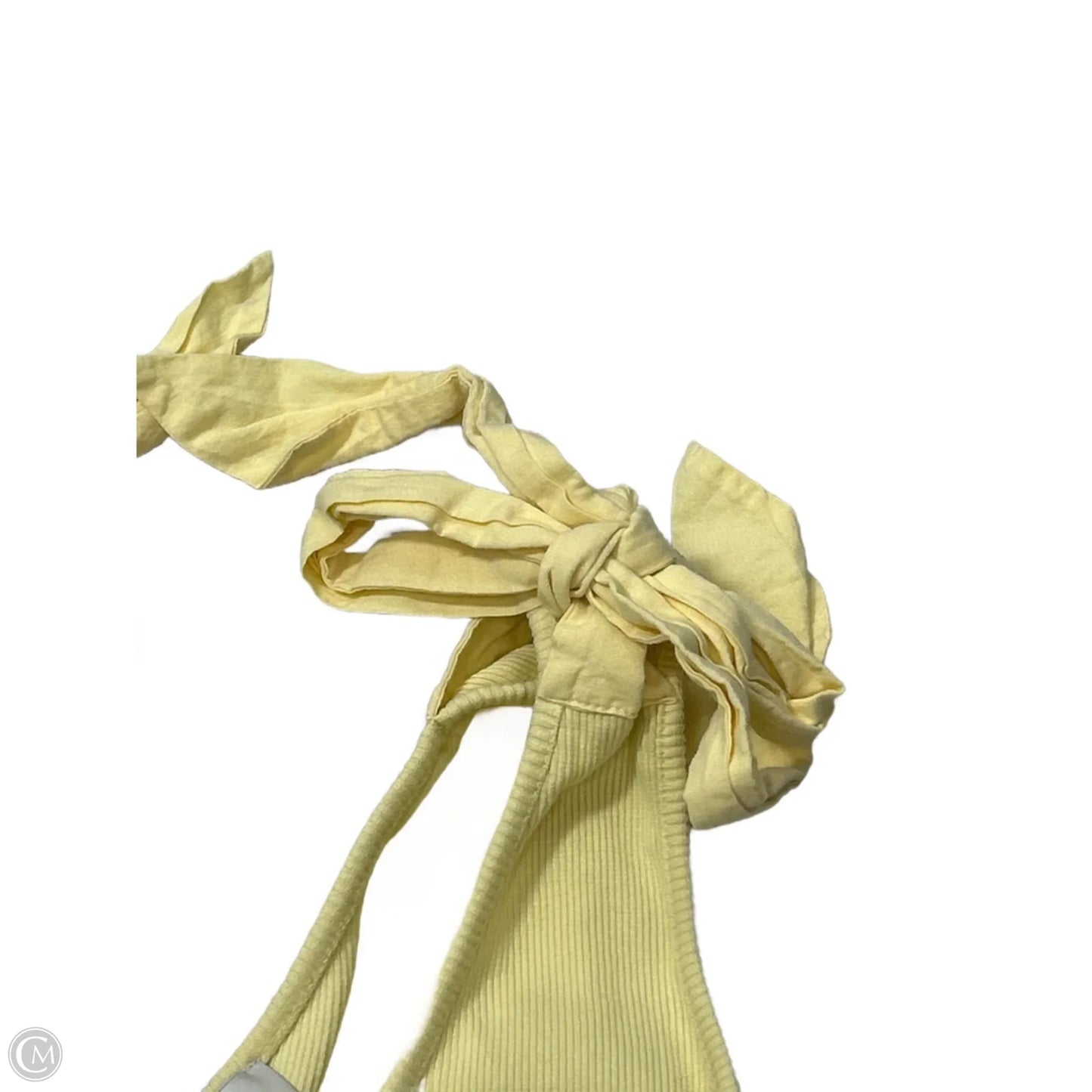 Top Sleeveless By Maeve In Yellow, Size: M