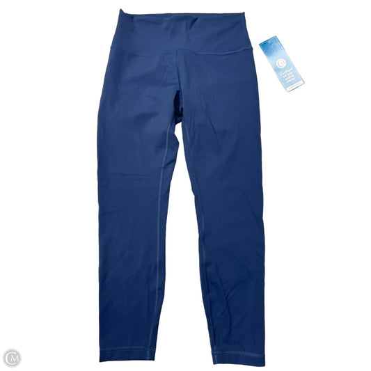 Athletic Leggings By Lululemon In Blue, Size: M