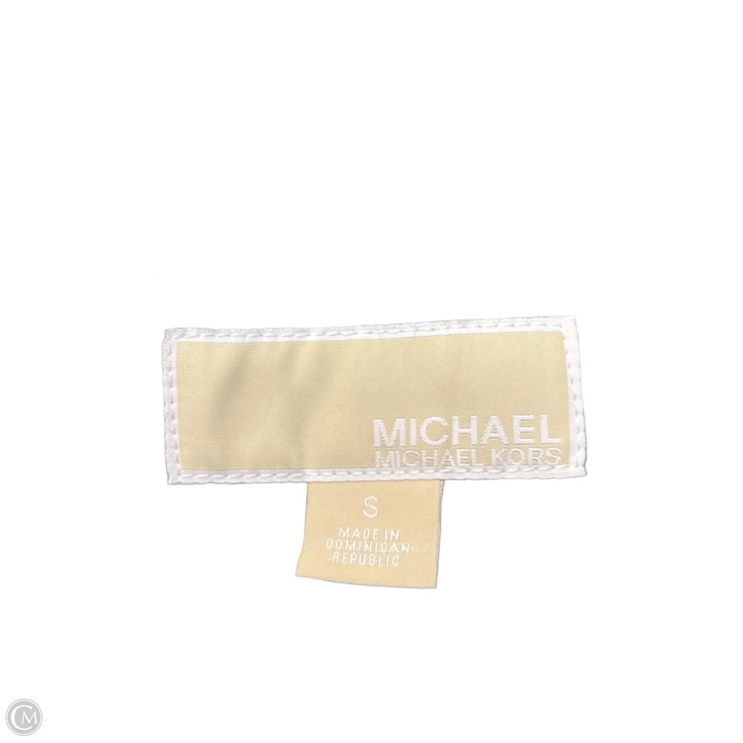 Coat Peacoat By Michael Kors In Animal Print, Size: S