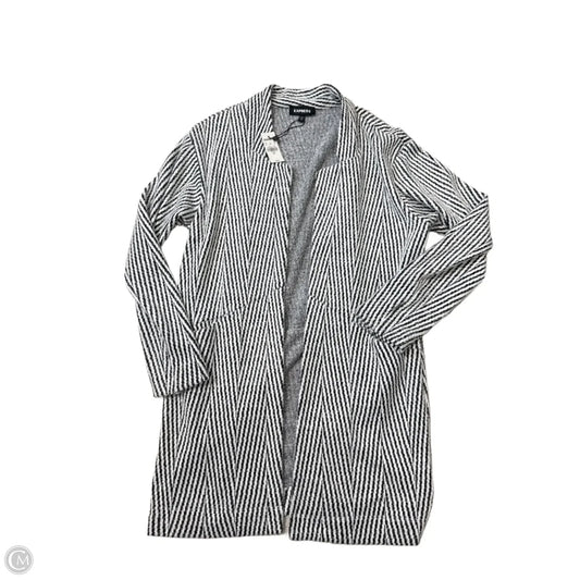 New! Sweater Cardigan By Express In Striped Pattern, Size: Xs