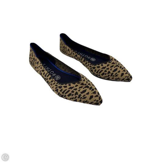 Shoes Designer By Rothys In Animal Print, Size: 7
