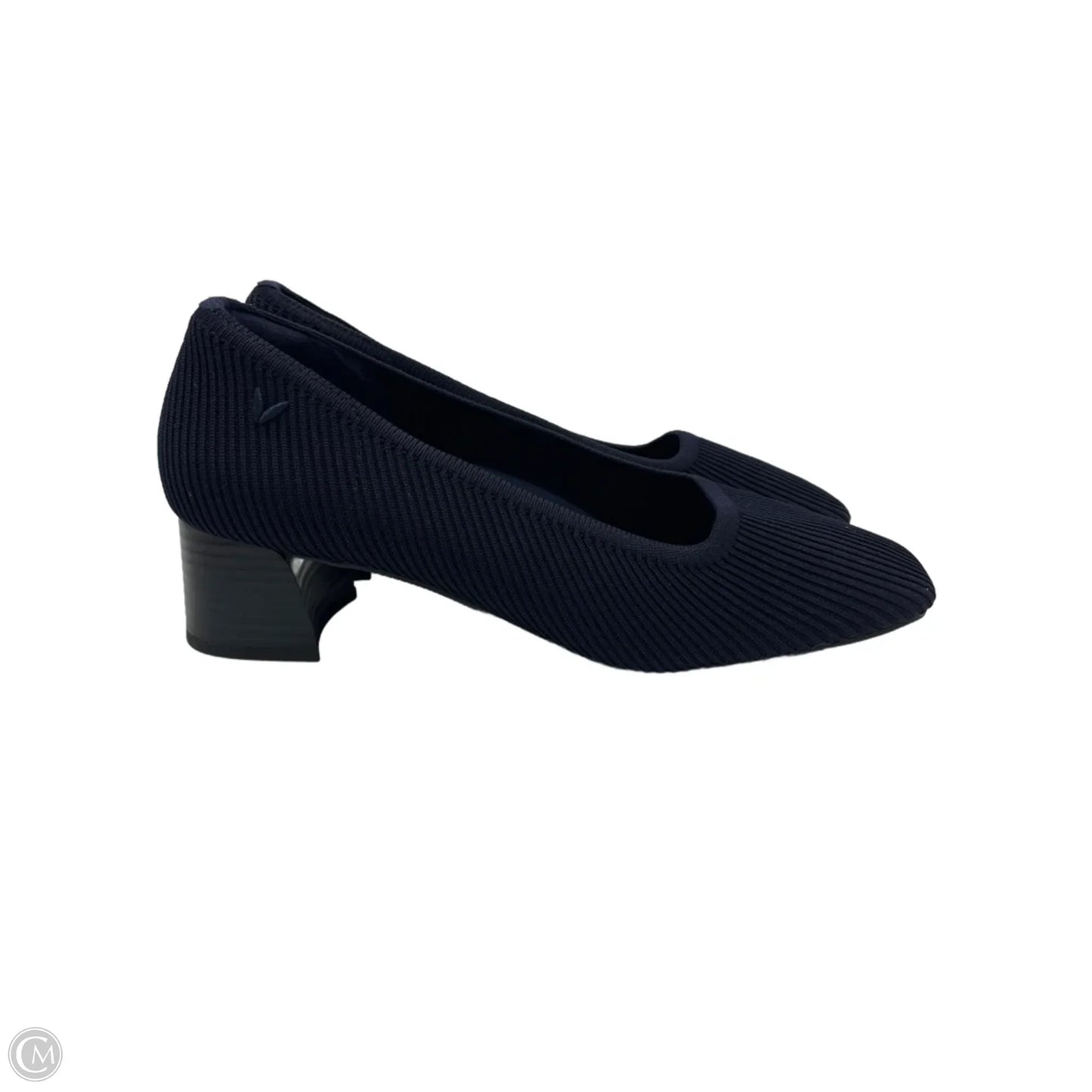 Shoes Heels Block By Vivenne Tam In Navy, Size: 10