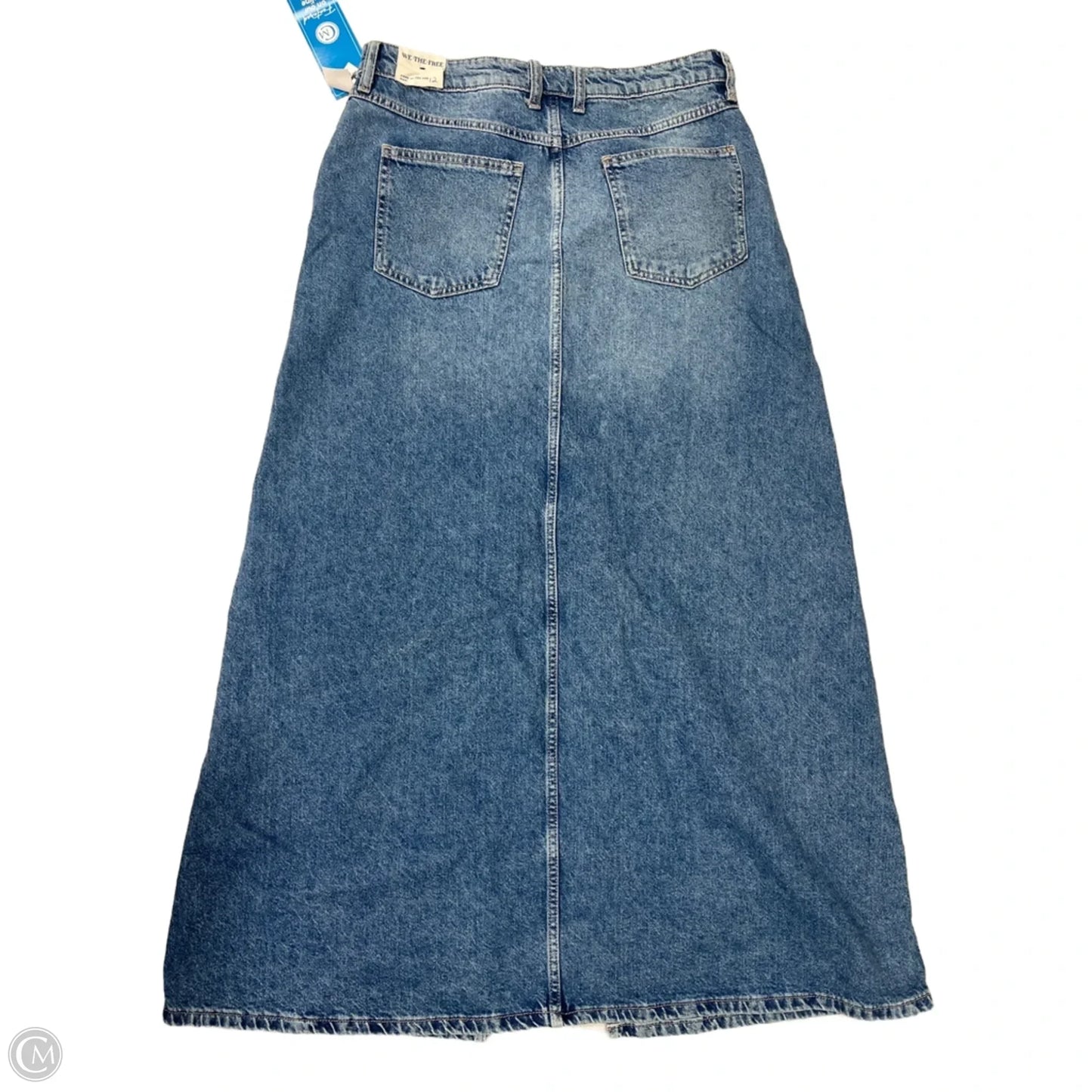 New! Skirt Maxi By Free People In Blue Denim, Size: 12