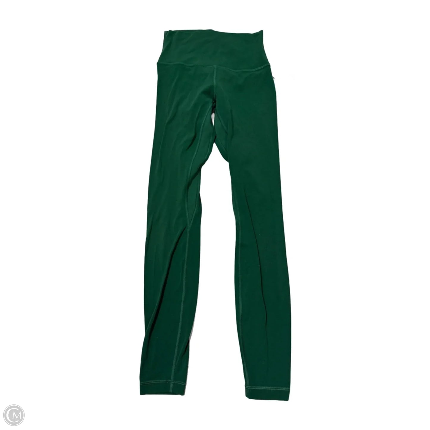 Athletic Leggings By Lululemon In Green, Size: S