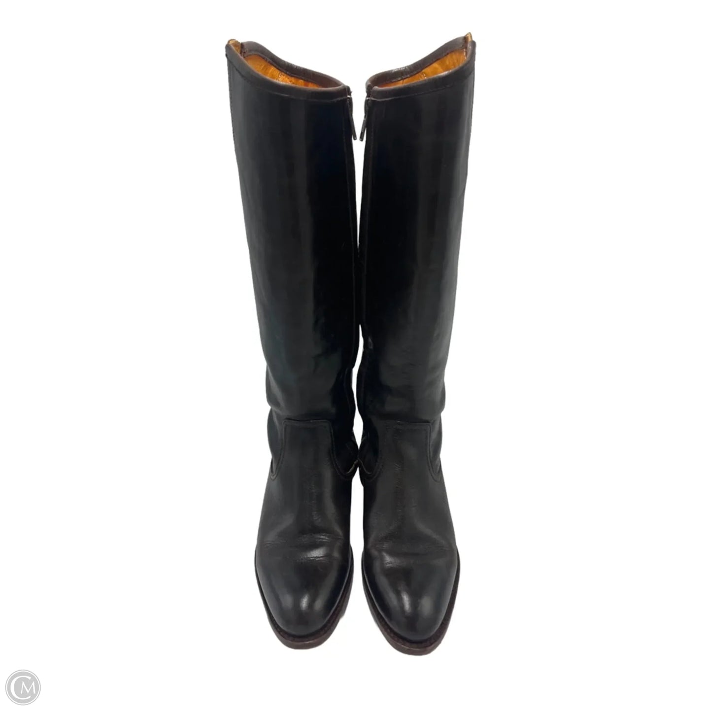 Boots Designer By Frye In Brown, Size: 7.5