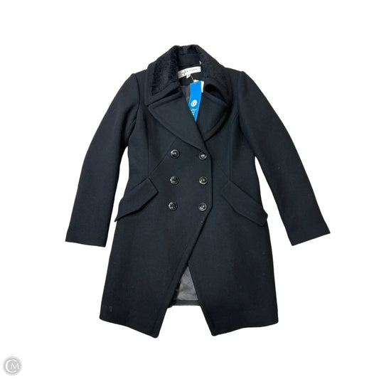 Coat Peacoat By Trina Turk In Black, Size: M