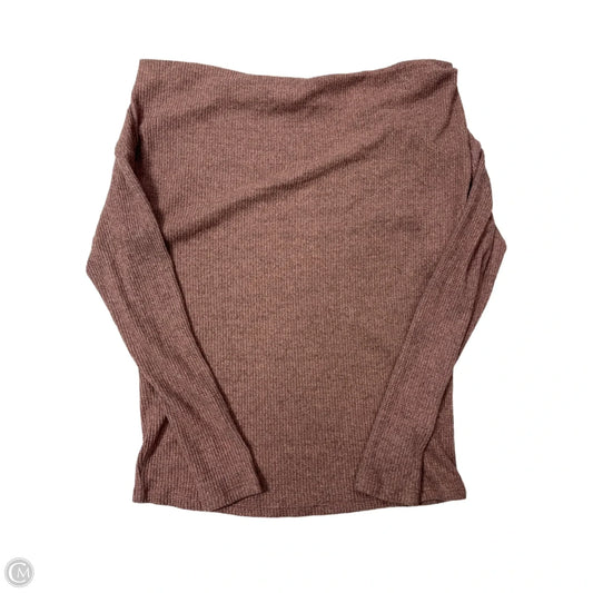 Top Long Sleeve By Anthropologie In Pink, Size: Xs