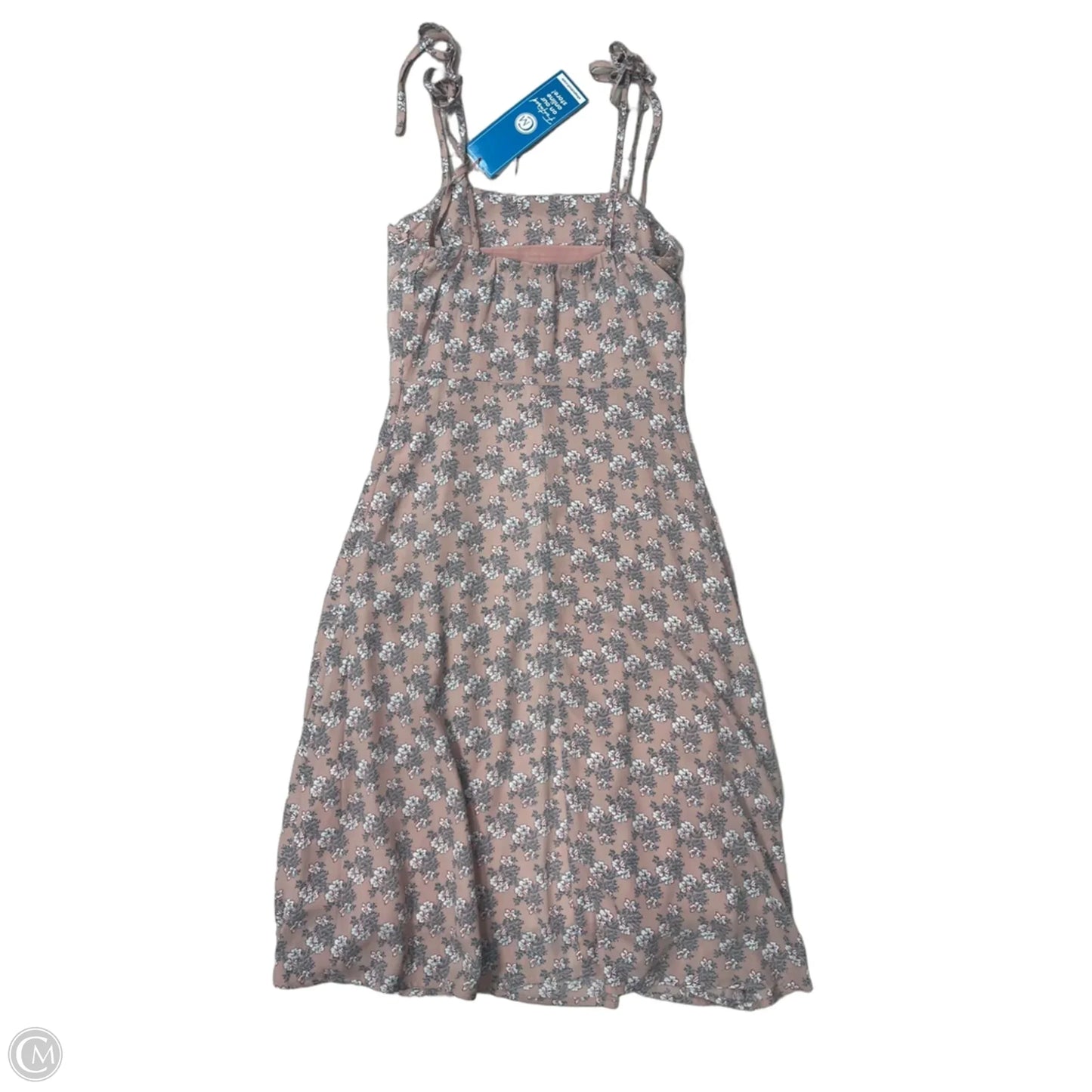 Dress Casual Midi By Altard State In Blue & Pink, Size: M