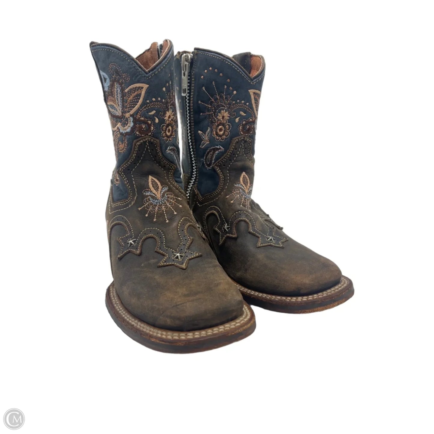 Boots Western By Dan Post In Brown, Size: 7