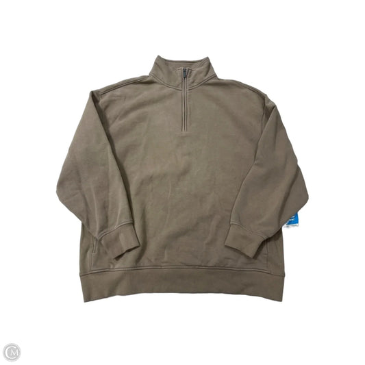 Athletic Sweatshirt Collar By Athleta In Brown, Size: M