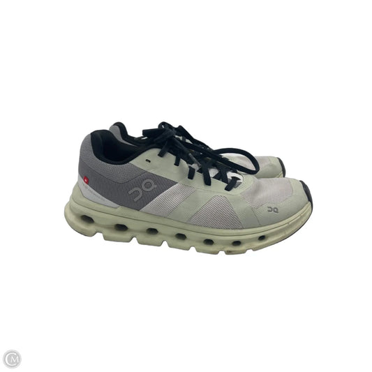 Shoes Designer By ON In Green & Grey, Size: 7