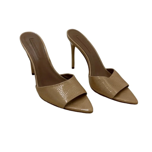 Shoes Heels Stiletto By BCBG Maxazria In Tan, Size: 7.5