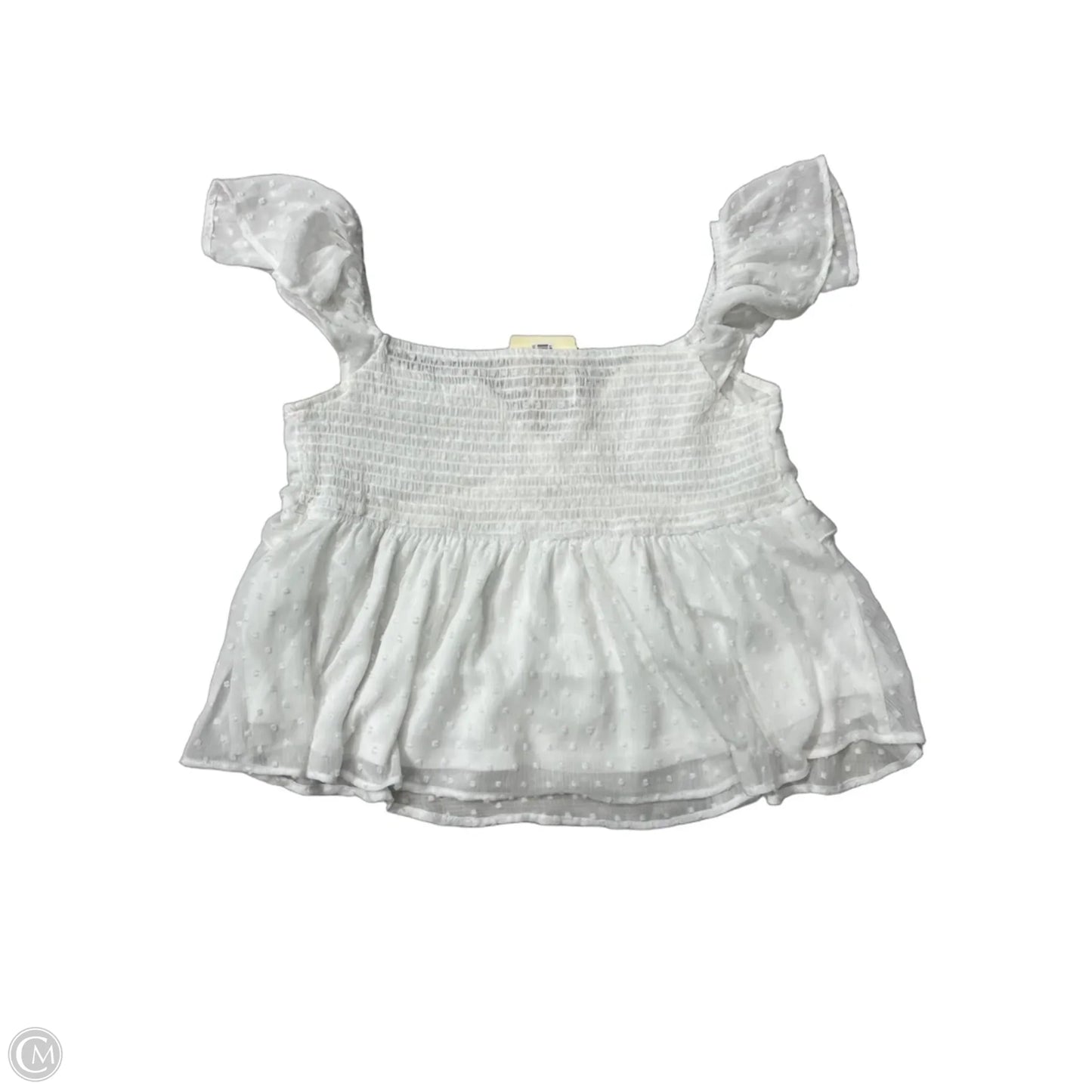 Top Sleeveless By Drygoods In White, Size: S