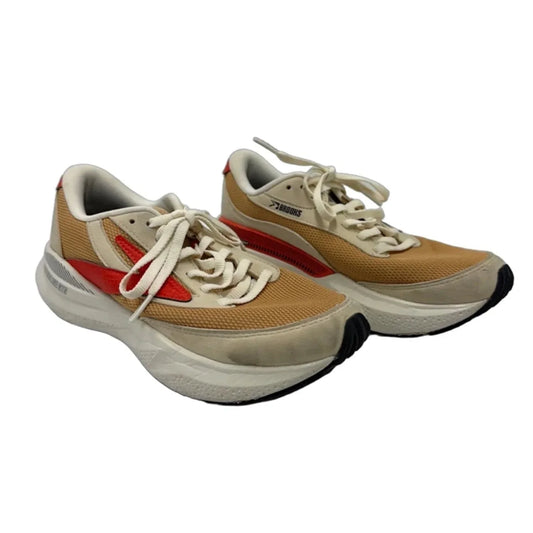 Shoes Athletic By Brooks In Orange, Size: 7