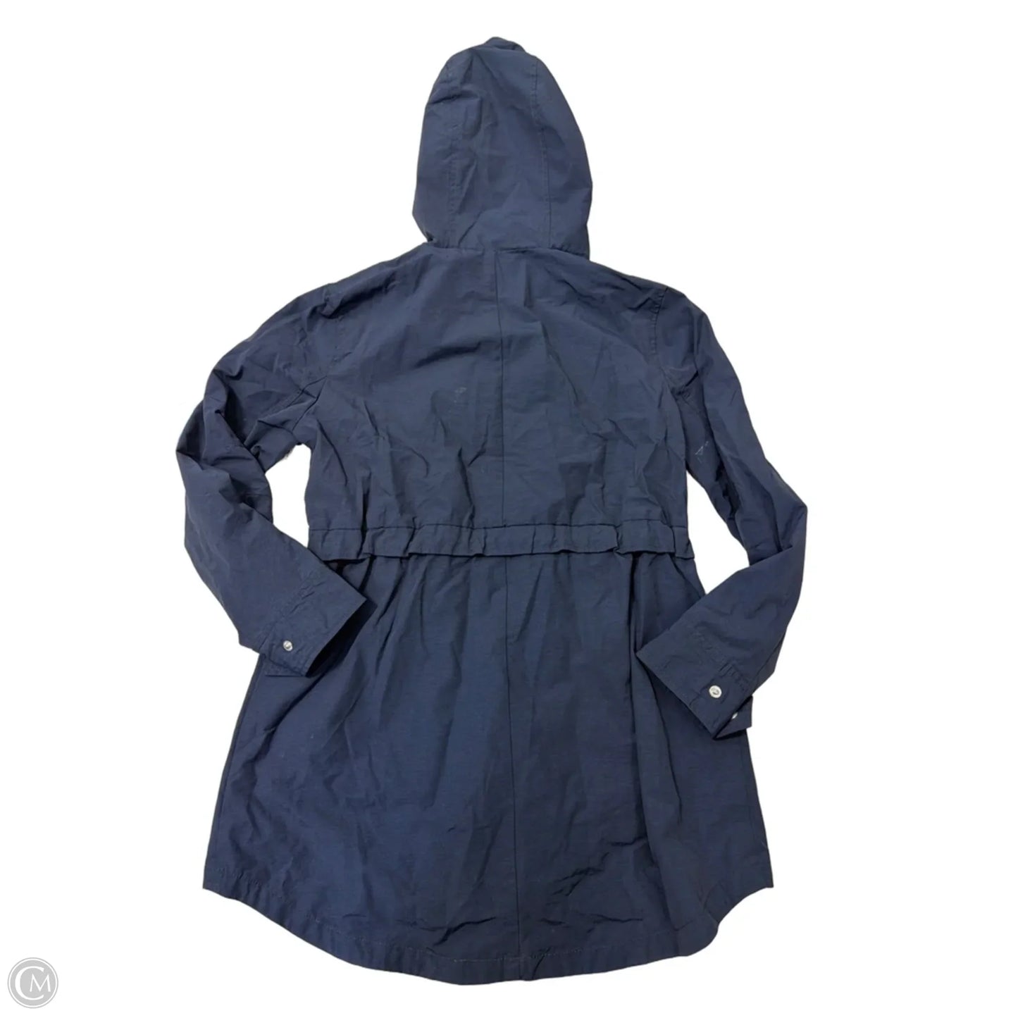 Coat Raincoat By J. Crew In Navy, Size: Xxs