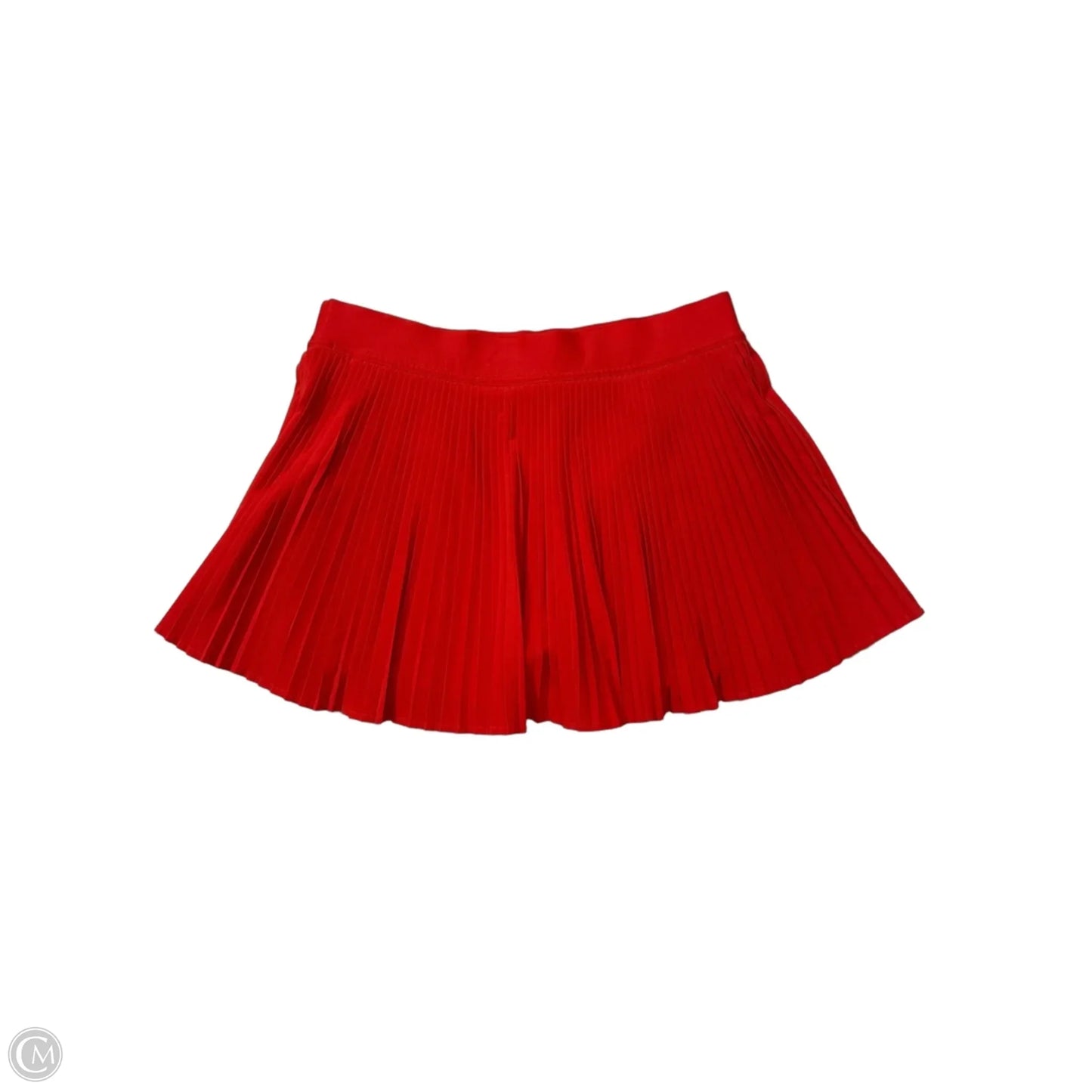 Athletic Skort By Lululemon In Red, Size: 10