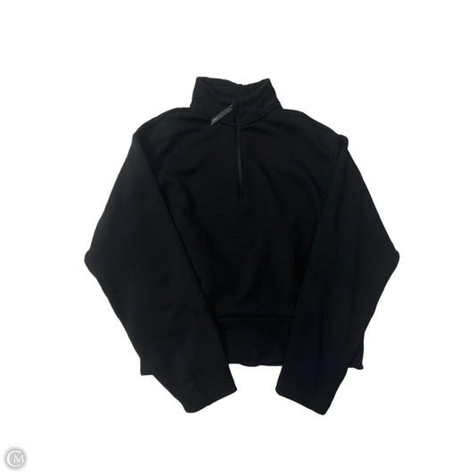 Athletic Sweatshirt Collar By Athleta In Black, Size: M