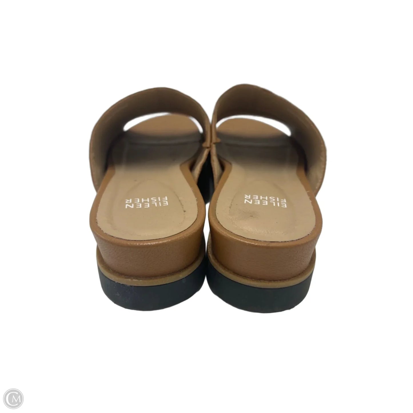 Sandals Flats By Eileen Fisher In Brown, Size: 8.5
