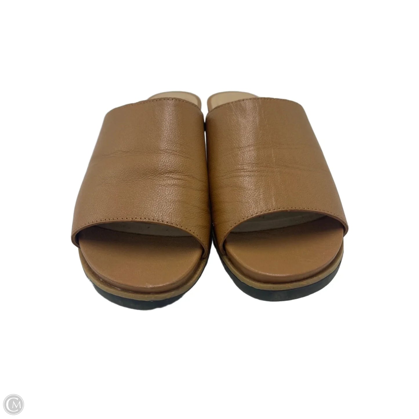 Sandals Flats By Eileen Fisher In Brown, Size: 8.5