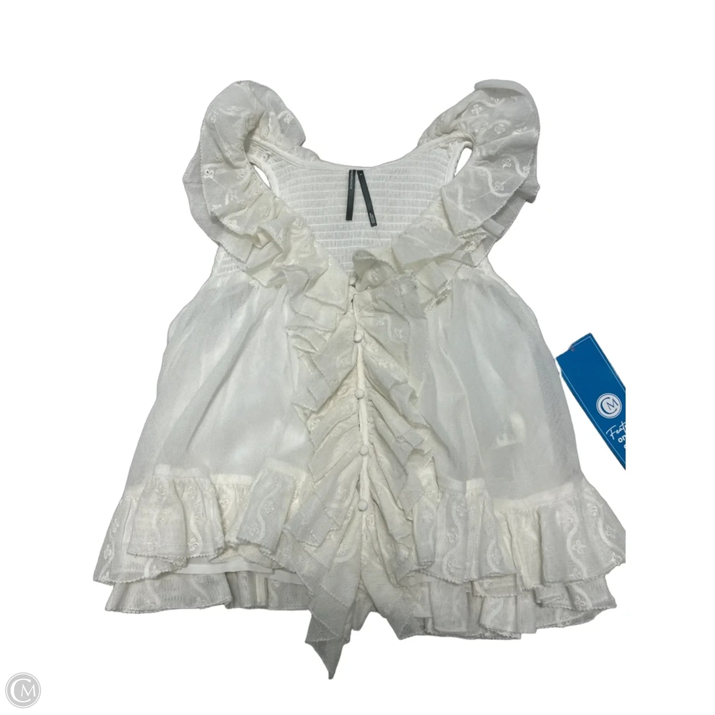 New! Top Sleeveless By Anthropologie In White, Size: S