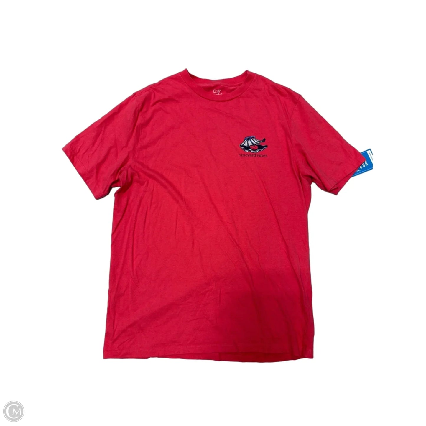 Top Short Sleeve By Vineyard Vines In Red, Size: M