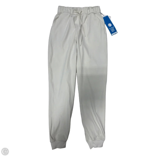 Athletic Pants By Lululemon In Cream, Size: S