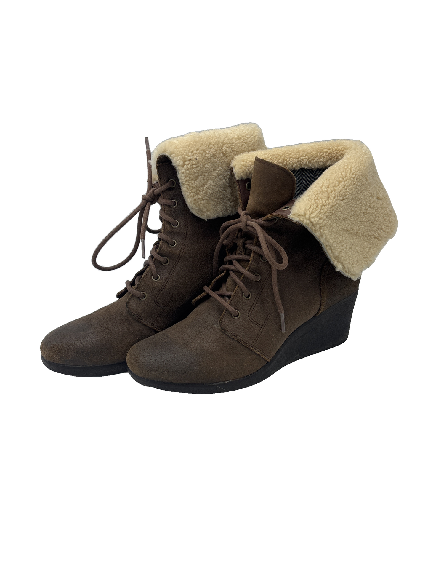 Boots Designer By UGG In Brown, Size: 10