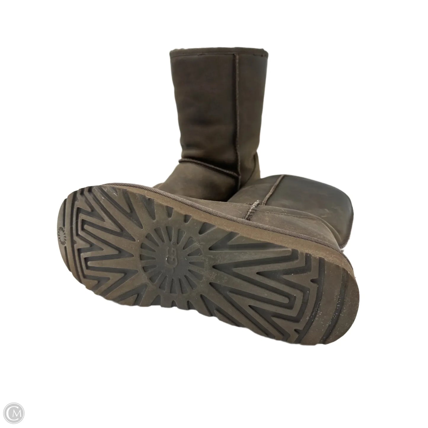 Boots Designer By UGG In Brown, Size: 9