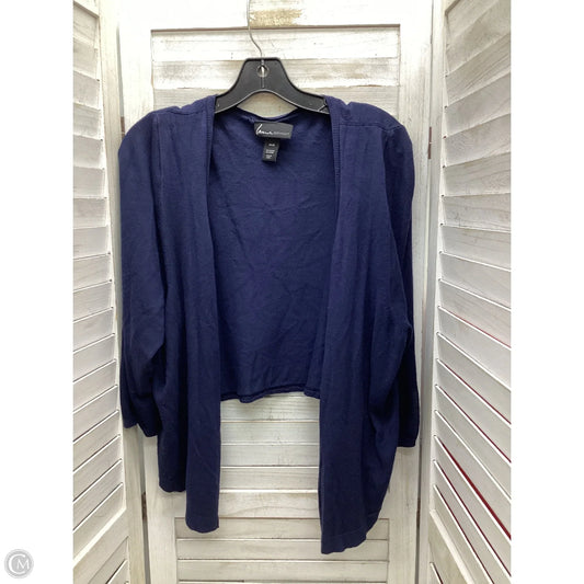 Sweater Cardigan By Lane Bryant In Navy, Size: 4x