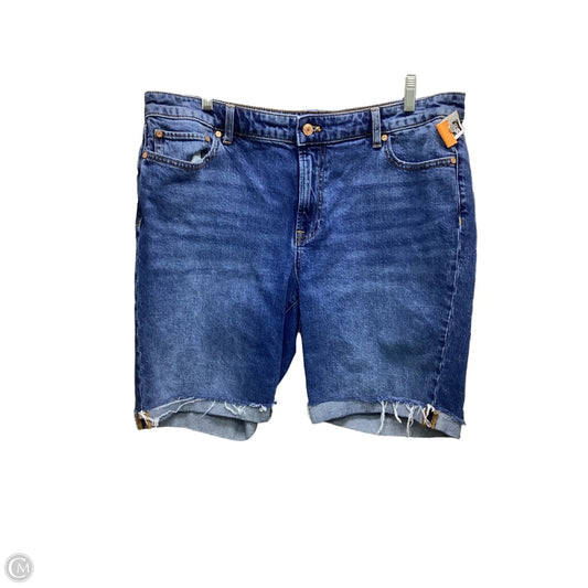 Shorts By Talbots In Blue Denim, Size: 14