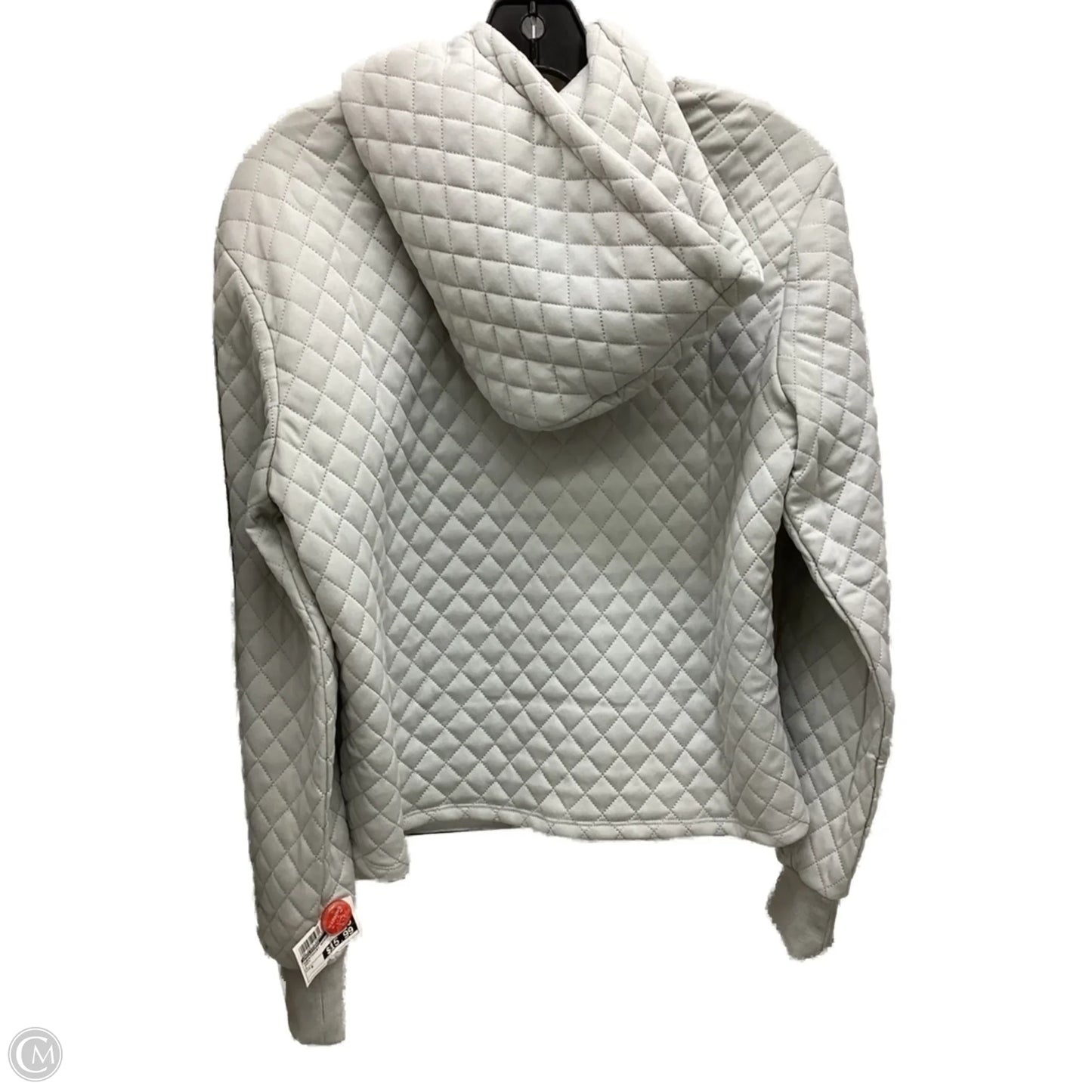 Sweatshirt Hoodie By Philosophy In Grey, Size: S