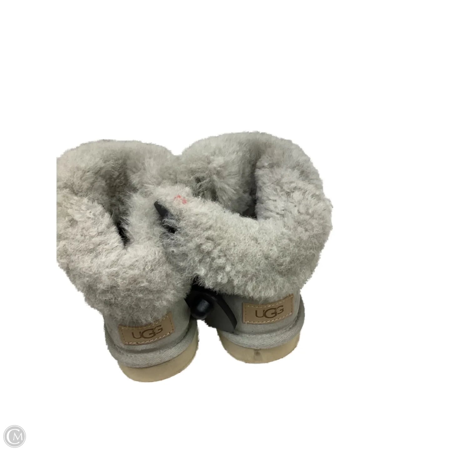 Boots Designer By Ugg In Grey, Size: 6