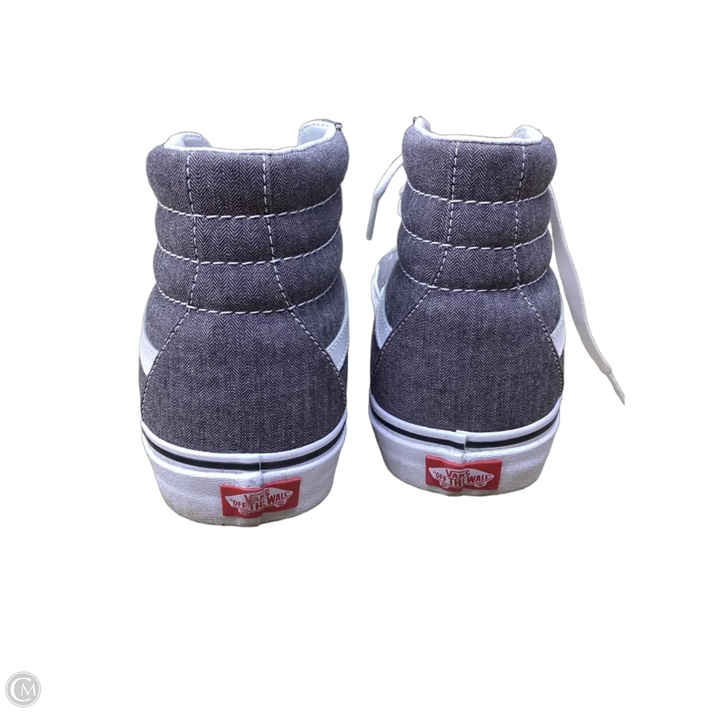 Shoes Sneakers By Vans In Grey, Size: 11