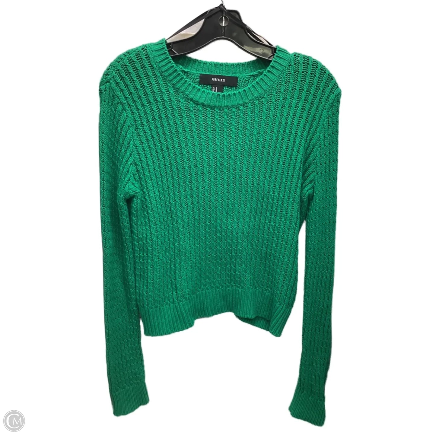 Sweater By Forever 21 In Green , Size: M