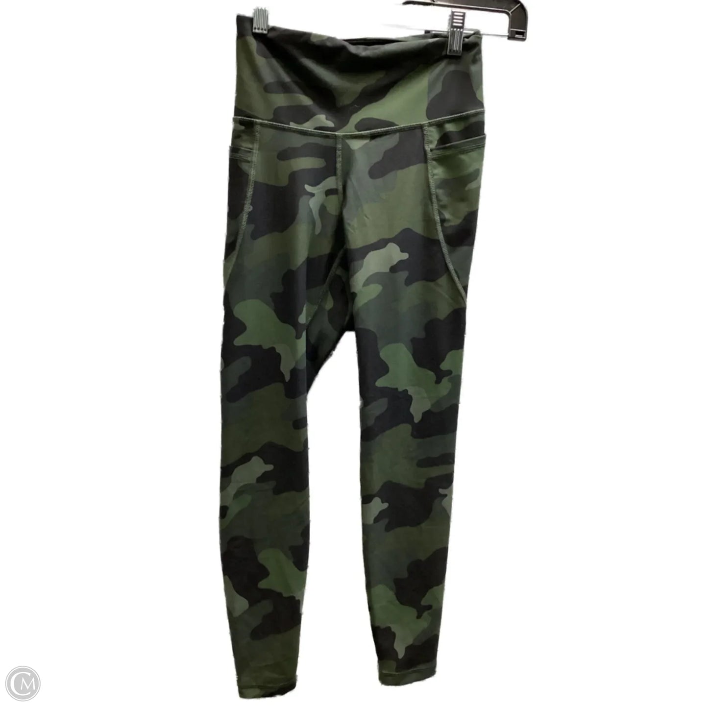 Athletic Leggings By Old Navy In Camouflage Print, Size: S