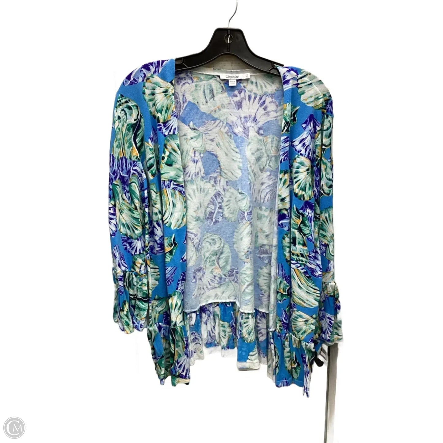 Cardigan By Chicos In Multi-colored, Size: L