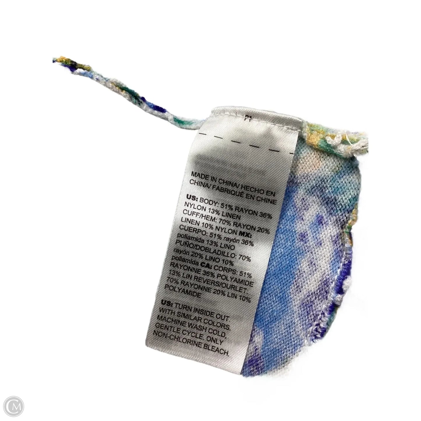 Cardigan By Chicos In Multi-colored, Size: L