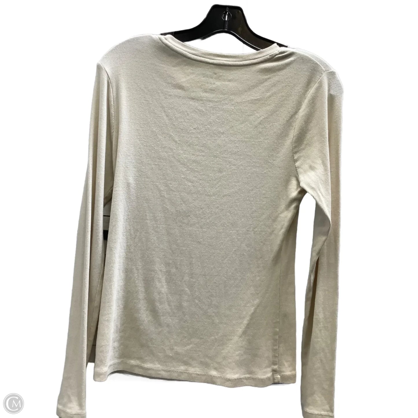Top Long Sleeve By A New Day In Tan, Size: S