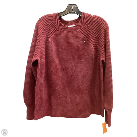 Sweater By Jessica Simpson In Red, Size: L