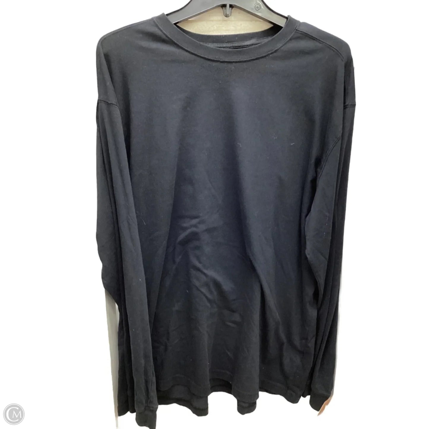 Top Long Sleeve By Clothes Mentor In Black, Size: 2x