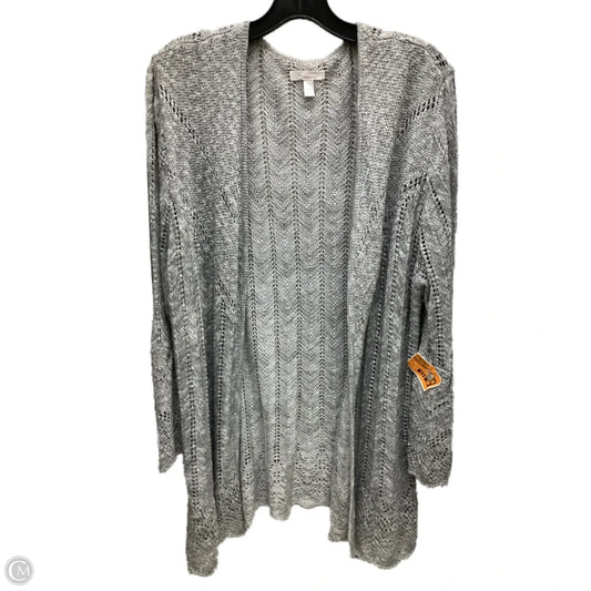 Cardigan By Lc Lauren Conrad In Grey, Size: Xxl