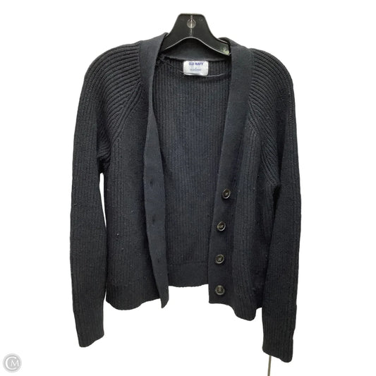 Sweater Cardigan By Old Navy In Black, Size: M