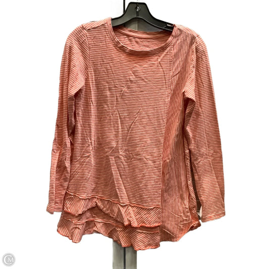 Top Long Sleeve By Soft Surroundings In Striped Pattern, Size: S