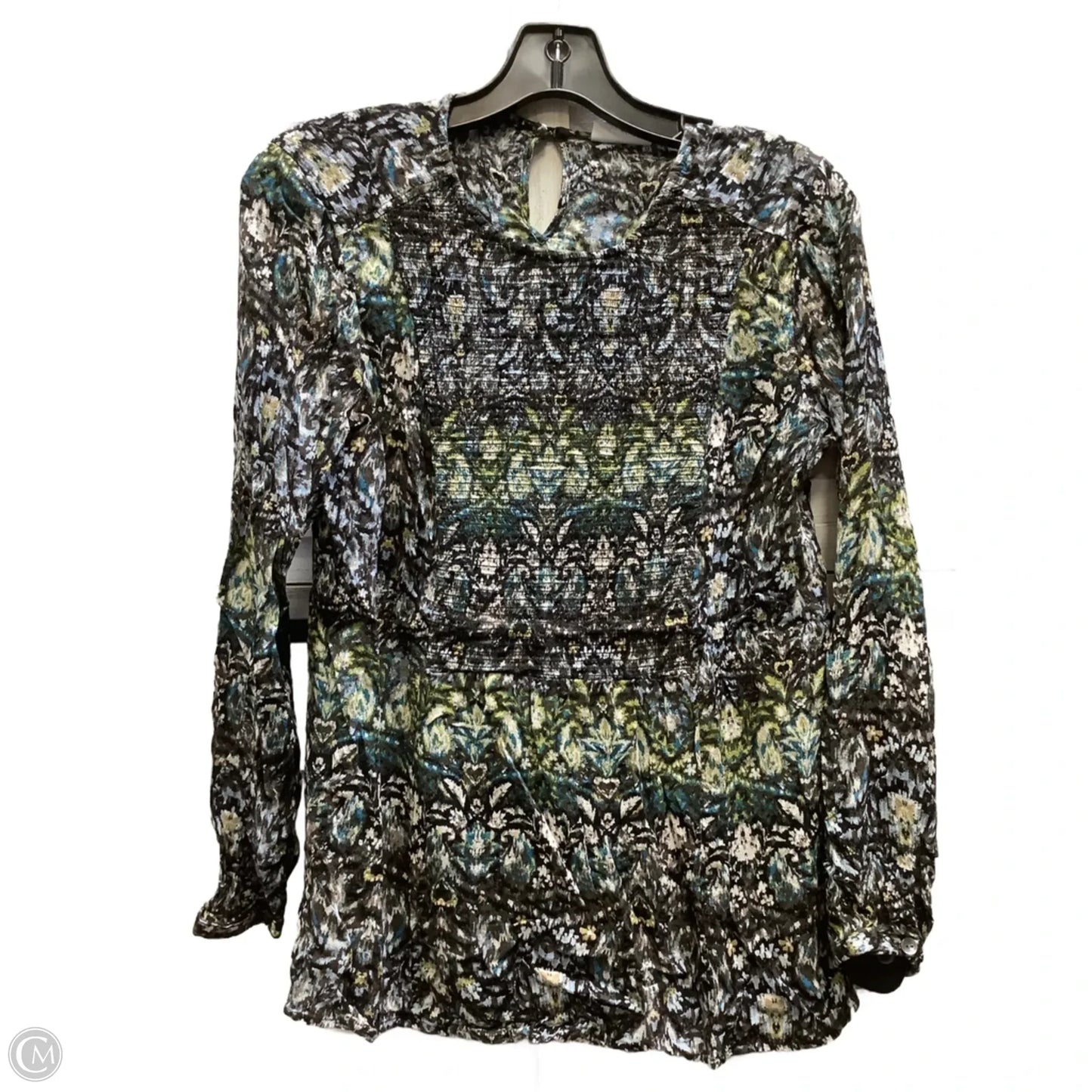 Top Long Sleeve By J. Jill In Multi-colored, Size: S