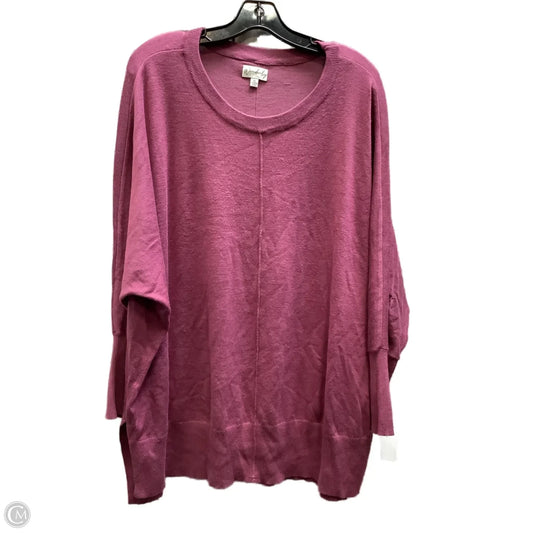 Top Long Sleeve By Wonderly In Purple, Size: Xl