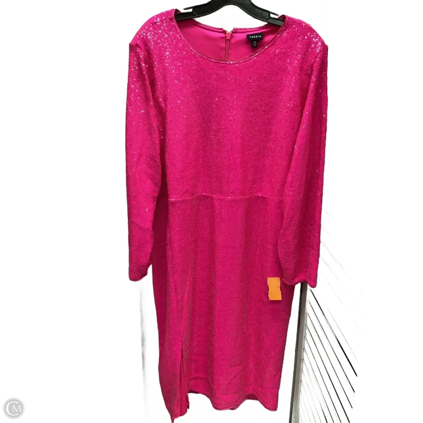 Dress Party Midi By Torrid In Pink, Size: 22