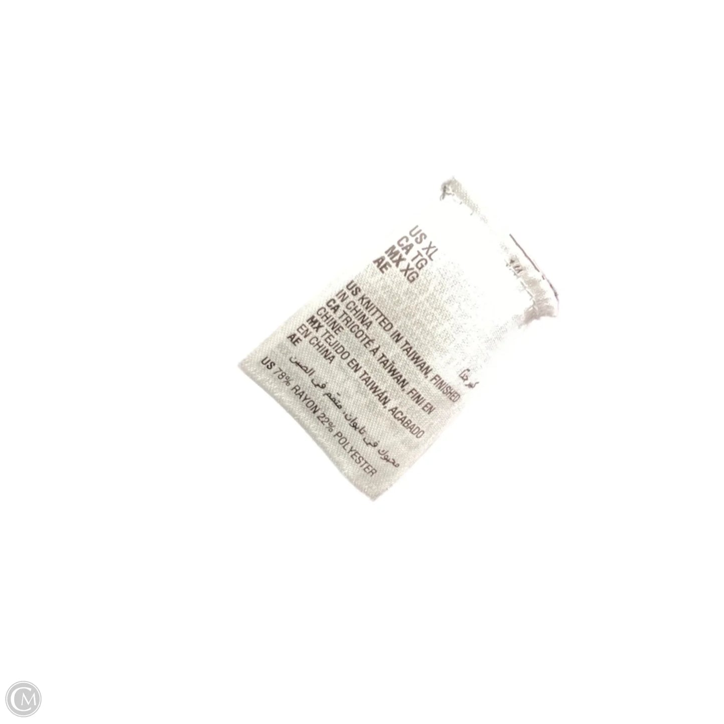 Cardigan By Jm Collections In Black, Size: Xl