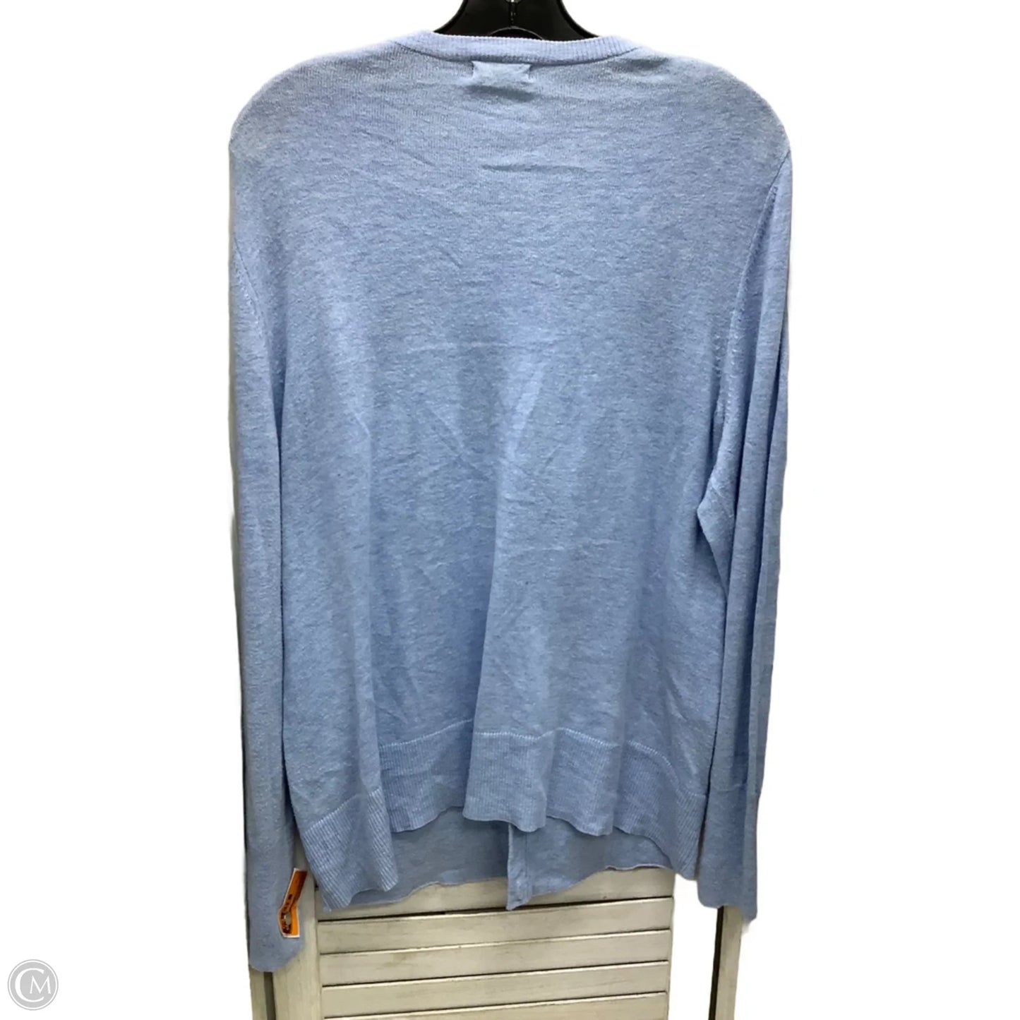 Cardigan By Eddie Bauer In Blue, Size: Xl